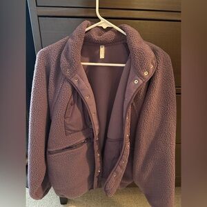 FP Movement by Free People Lavender Teddy Jacket